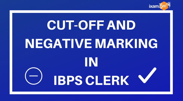 Cut-Off and Negative Marking in IBPS CLERK