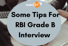 RBI Grade B Interview