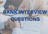 Bank Interview Questions and preparation
