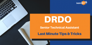 DRDO Senior Technical Assistant Last Minute Tips