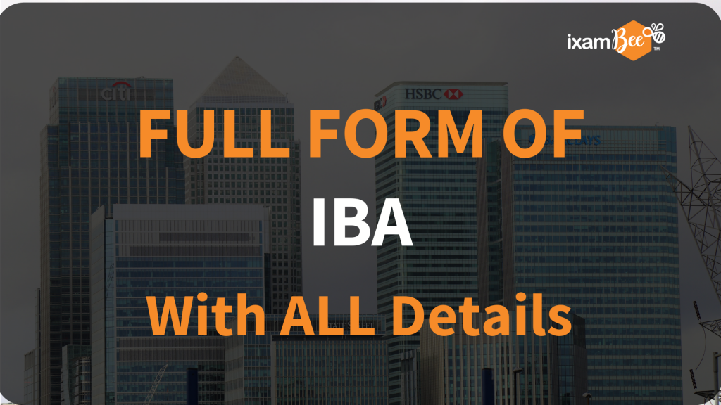 Full Form of IBA