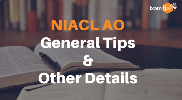 NIACL AO General Tips & Other Details