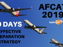 AFCAT 2019 30 Days Preparation Strategy