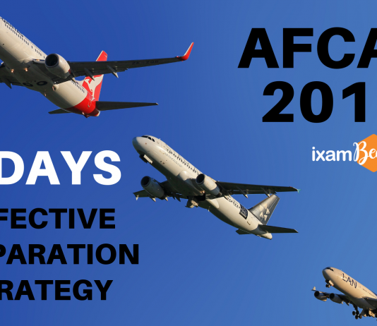 AFCAT 2019 30 Days Preparation Strategy