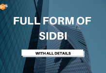 Full Form of SIDBI with all details