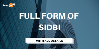 Full Form of SIDBI with all details