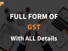 Full Form of GST with All Details