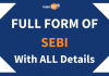 Full Form of SEBI