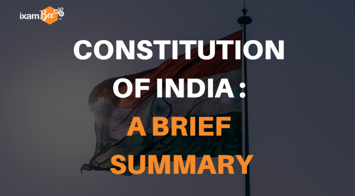 Constitution of India: a brief summary