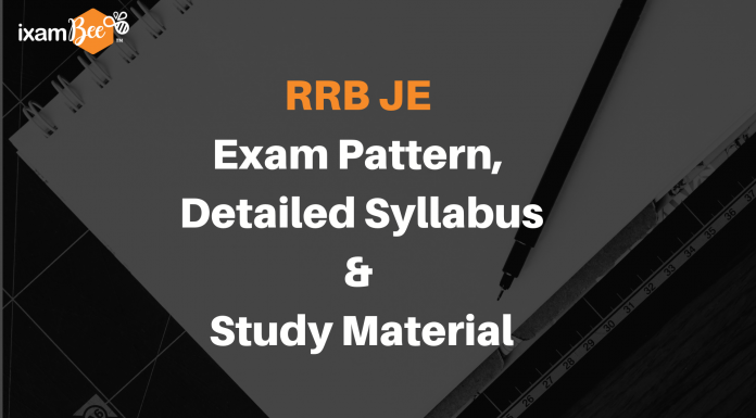 RRB JE 2019 Exam pattern, Detailed Syllabus and Study Material