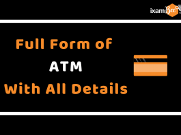 Full Form of ATM with all the details