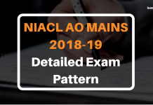 NIACL AO Mains Detailed Exam Pattern