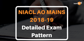 NIACL AO Mains Detailed Exam Pattern