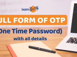 OTP Full Form with all details