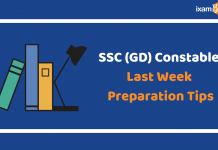 SSC (GD) Consatble Exam 2019: Last Week Preparation Tips