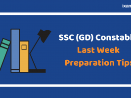 SSC (GD) Consatble Exam 2019: Last Week Preparation Tips