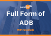 Full Form of ADB With All Details