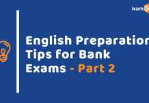 English Language Preparation: Bank Exams