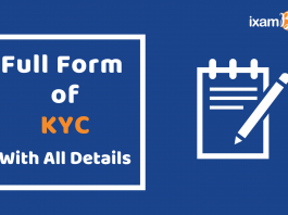KYC Full Form with all details