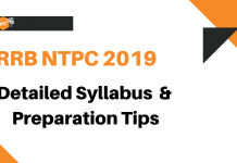 RRB NTPC Syllabus and Preparation