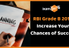 RBI Grade B: Increase Your Chances of Success