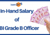 In-Hand Salary of an RBI Grade B Officer