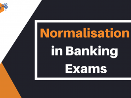 Normalisation of Score in Banking Exams
