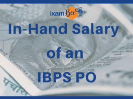 In-Hand Salary of an IBPS PO