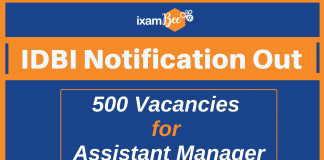 IDBI Assistant Manager Recruitment Notification with All Details