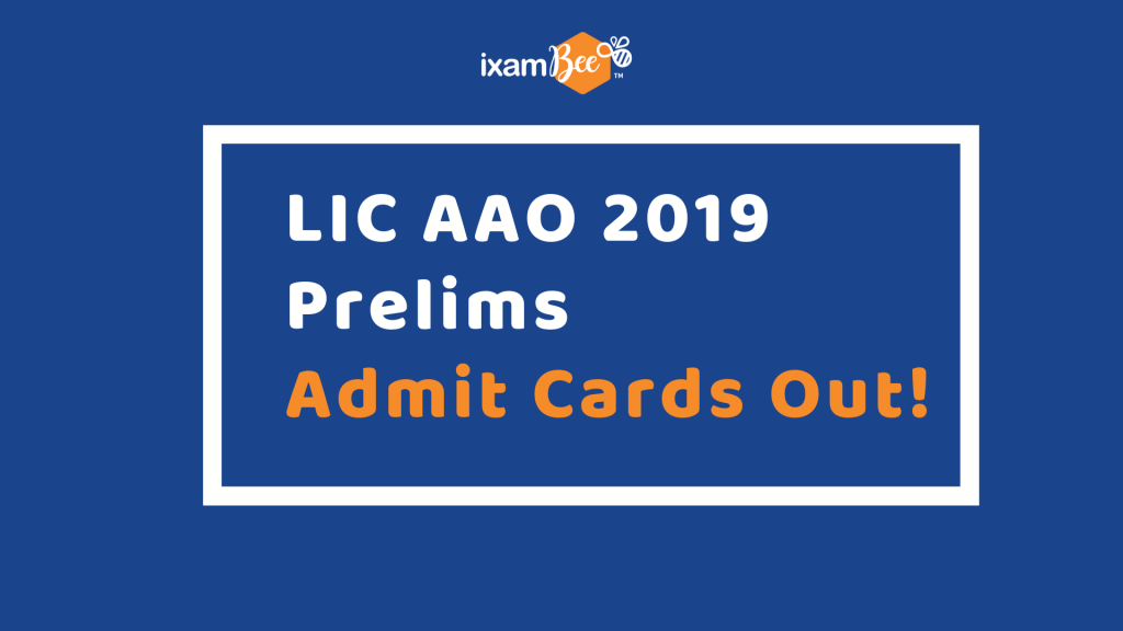 LIC AAO Admit Cards