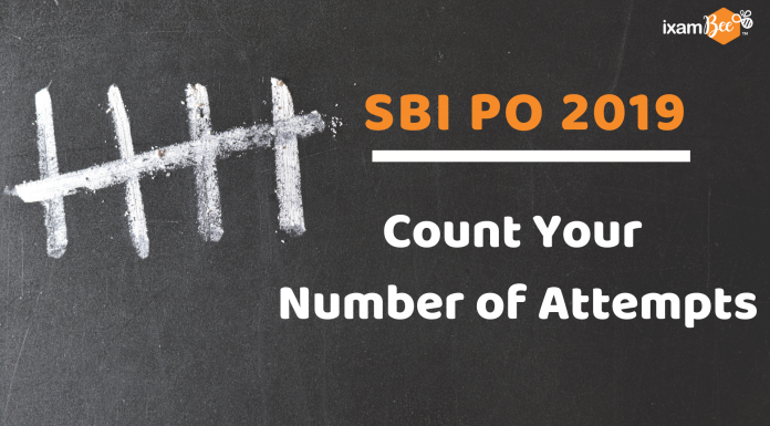 SBI PO Number of Attempts