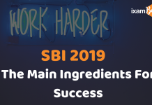 SBI PO& Clerk: The Main Ingredient for Success