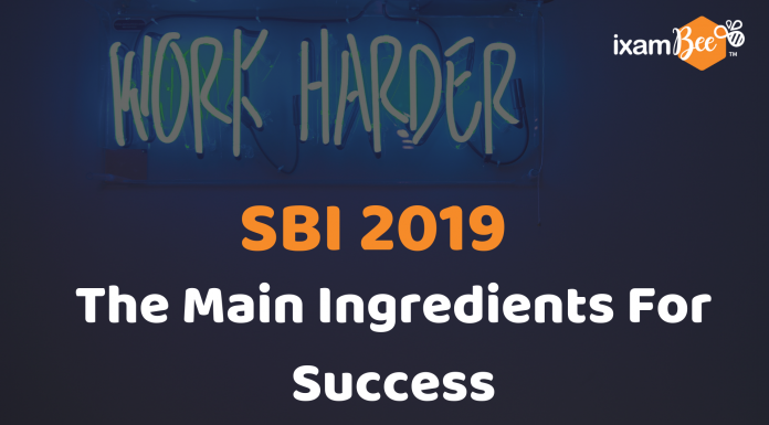 SBI PO& Clerk: The Main Ingredient for Success