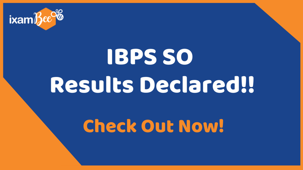 IBPS SO Results Declared