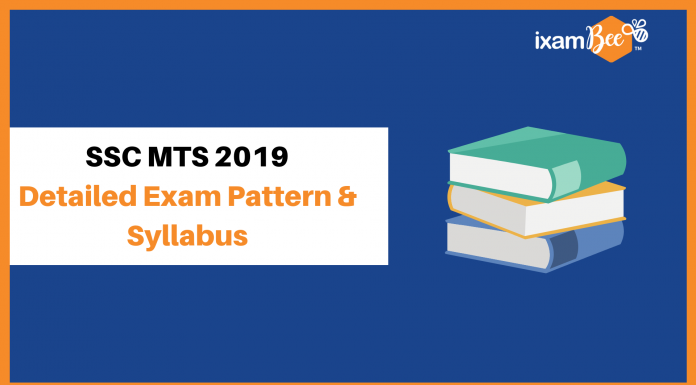 SSC MTS Exam Pattern and syllabus