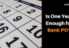 One Year for Bank PO Preparation