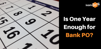 One Year for Bank PO Preparation