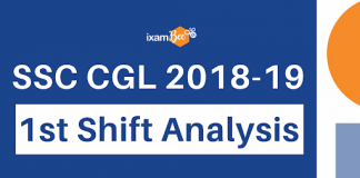 SSC CGL First Shift Analysis