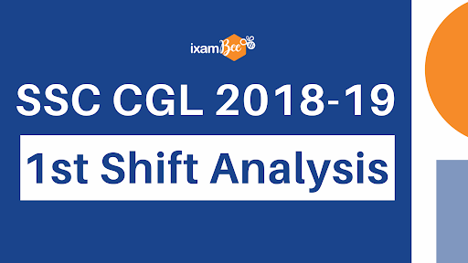SSC CGL First Shift Analysis