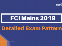 FCI Mains Exam Pattern