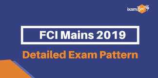 FCI Mains Exam Pattern
