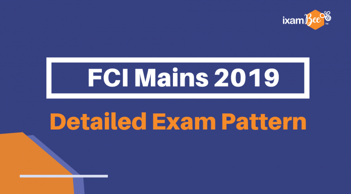 FCI Mains Exam Pattern