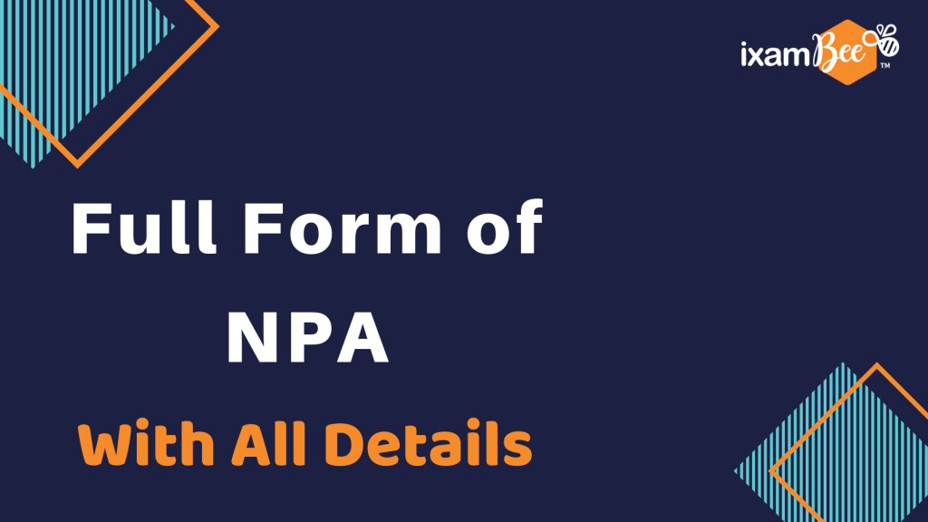 Full Form of NPA