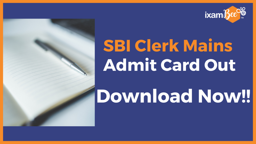 Download SBI Clerk Mains Admit Card