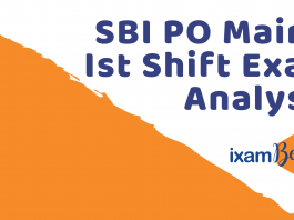 SBI PO Mains Ist Shift Analysis