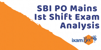 SBI PO Mains Ist Shift Analysis