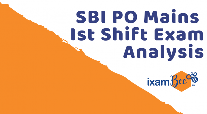 SBI PO Mains Ist Shift Analysis