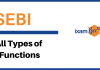 Functions of SEBI