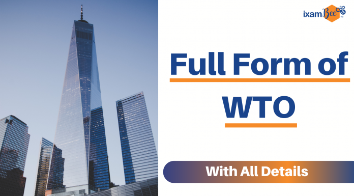 Full Form of WTO with all details