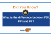 FPI and FII
